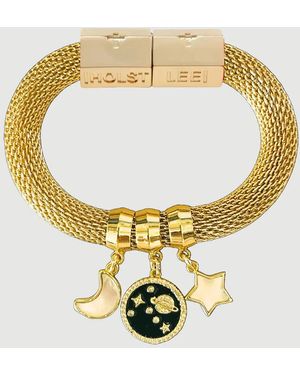 Holst + Lee Mesh Charm Bracelet - Metallic