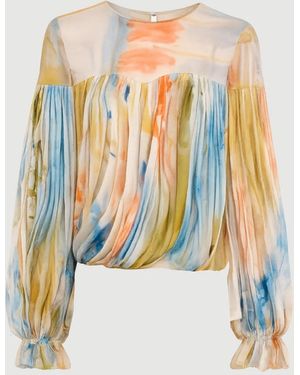 Ulla Johnson Pearl Silk Blouse - White