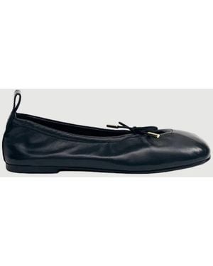 Alohas Rosalind Leather Ballet Flats - Blue
