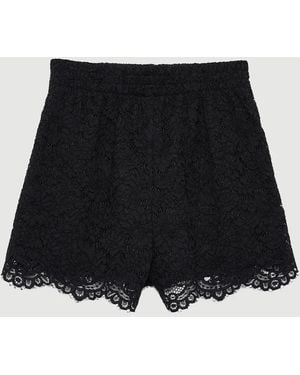 Anine Bing Kam Short Lace - Black