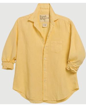 Frank & Eileen Eileen Button Up Sunshine - Metallic