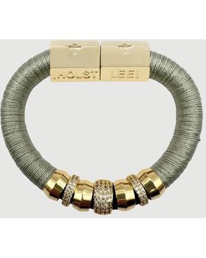 Holst + Lee Luxe Classic Bracelet Sage - Metallic