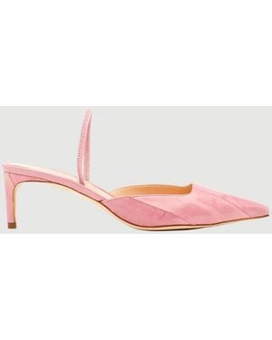 Rupert Sanderson Aminta Slingback Jaipur Eel - Pink
