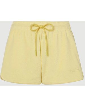 Hunza G Terry Towelling Shorts - Metallic