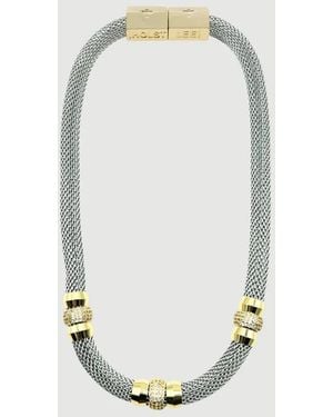 Holst + Lee Fancy Mesh Necklace - White