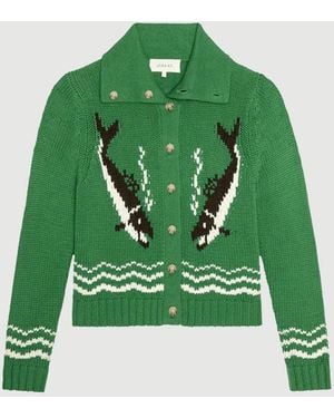 The Great The Bass Cardigan - Green