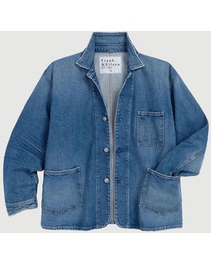 Frank & Eileen Bantry Barn Jacket - Blue