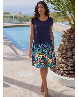 feel good Sommerkleid - Blau