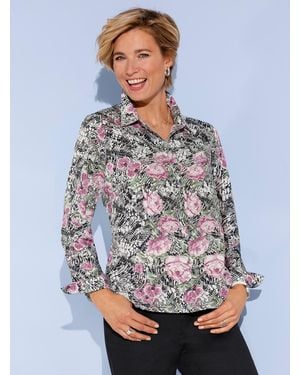 WITT Druckbluse - Grau