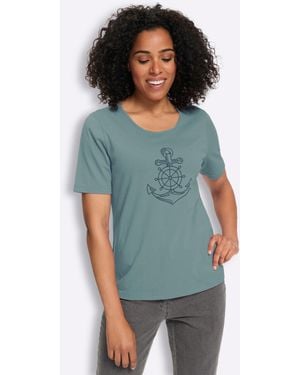 Sieh an! Kurzarmshirt - Blau