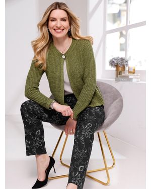 Sieh an! Strickjacke - Grün