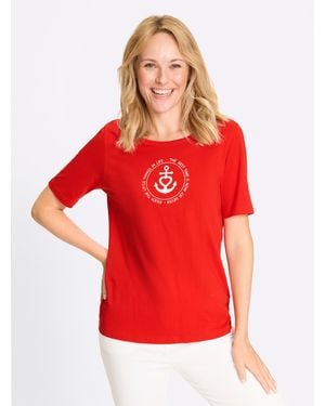 Sieh an! Kurzarmshirt - Rot