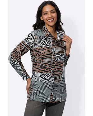 WITT Druckbluse - Grau