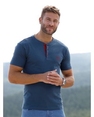 Catamaran Kurzarm-Shirt - Blau