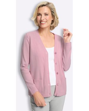 Sieh an! Strickjacke - Pink