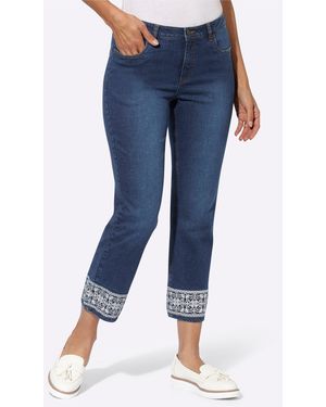 Sieh an! 7/8-Jeans - Blau