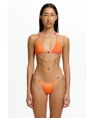 SO ONLINE AU Karah Tie Brief Bikini Bottom For - Orange