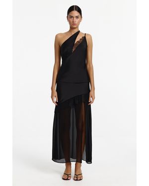 SO ONLINE AU Ellis Skirt For - Black