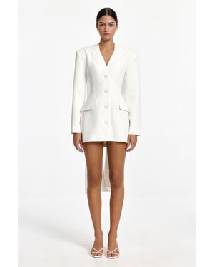 SO ONLINE AU Miella Blazer Dress For - White