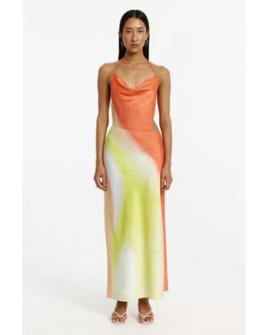SO ONLINE AU Maxi Dress - Multicolor
