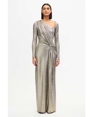 SO ONLINE AU Caera Long Sleeve Maxi Dress For - Natural