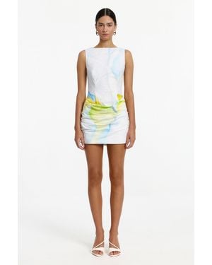 SO ONLINE AU Phoebe Mini Dress - White