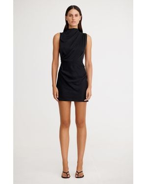 adriana long sleeve mini dress SO ONLINE AU Adriana Long Sleeve Mini Dress For Polyester Viscose Rayon in Purple