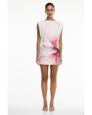 SO ONLINE AU Quentin Mini Dress - Red