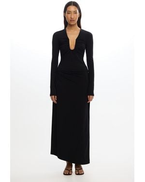 SO ONLINE AU Shelby Maxi Skirt For - Black