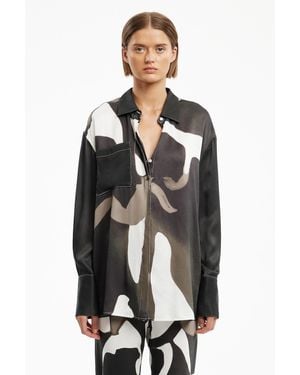 SO ONLINE AU Mya Shirt For Polyester - Black