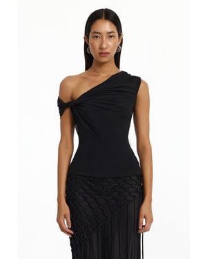 SO ONLINE AU Yusra Top For - Black