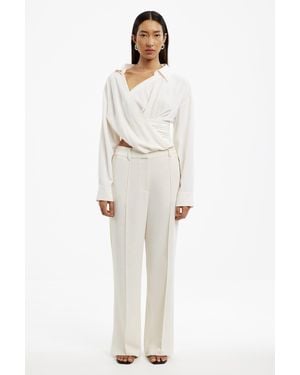 SO ONLINE AU Zaina Pant For - White