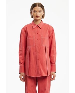 SO ONLINE AU Charley Shirt For - Red