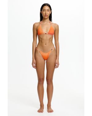 SO ONLINE AU Karah Triangle Top Bikini For - Orange