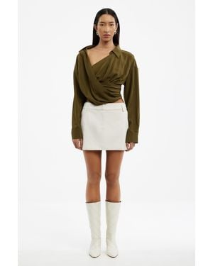 SO ONLINE AU Zaina Mini Skirt For Polyester - Multicolor