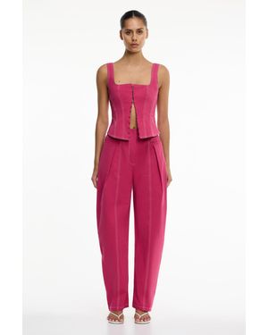 SO ONLINE AU Tovi Pant For 97% Cotton - Red