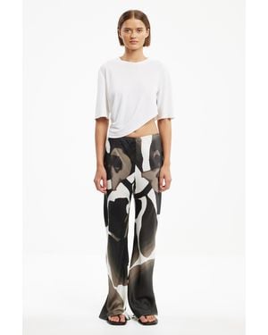 SO ONLINE AU Mya Pant For Polyester - White