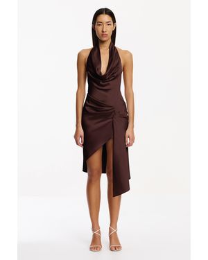 SO ONLINE AU Angela Mini Dress By - Red