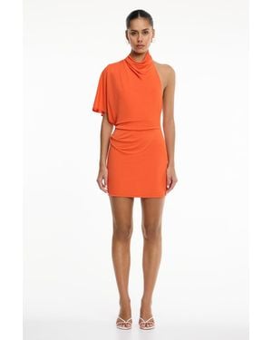 SO ONLINE AU Monaco Mini Dress By - Orange