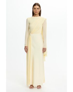 SO ONLINE AU Adelaide Long Sleeve Maxi Dress For - Natural