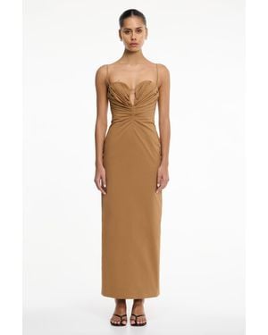 SO ONLINE AU Quentin Maxi Dress By Cotton - Multicolor