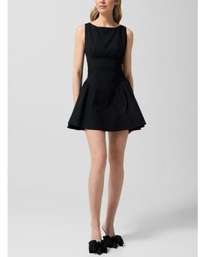 STAUD Gwen Poplin Mini - Black