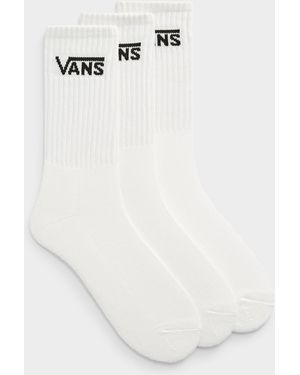 Vans Classic Ribbed Socks 3 - White