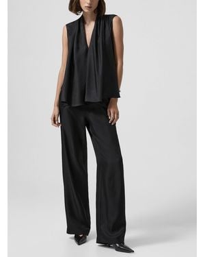 Loulou de Saison Alera 100% Silk Wide - Black