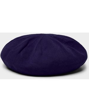 Simon's Lightweight 100% Cotton Beret - Blue