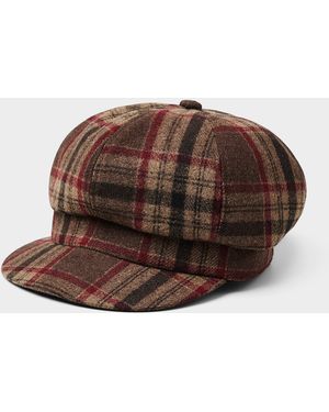 Brixton Bailey Newsboy Cap - Brown