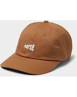 Norse Projects Embroidered Logo Cap - Brown