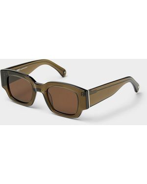 Ami Paris Rectangular Sunglasses - Multicolour