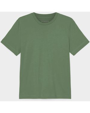 Contemporaine Organic Cotton Crew - Green