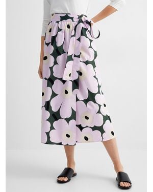 Marimekko Surista Pieni Unikko 2 Wrap Skirt - Multicolour